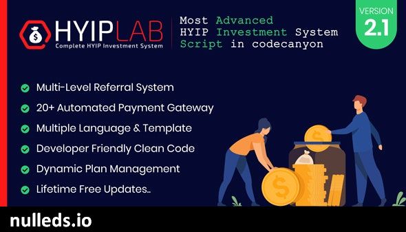 v3.9 HYIPLAB - Complete HYIP Investment System