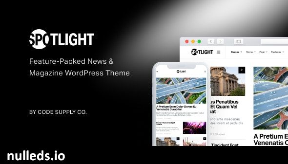 Spotlight - Feature-Packed News & Magazine WordPress Theme