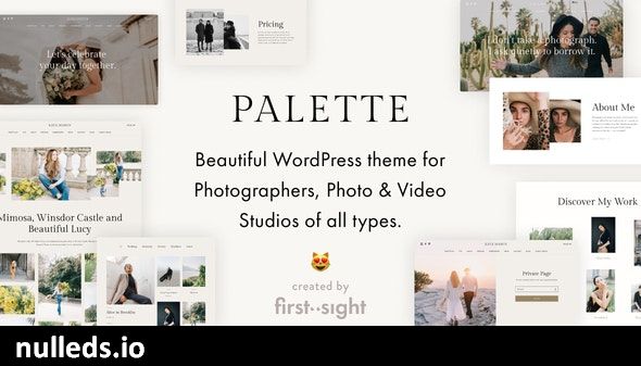 Palette — Photographer Portfolio