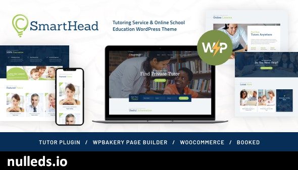 SmartHead | Tutoring Service & Online School Education WordPress Theme