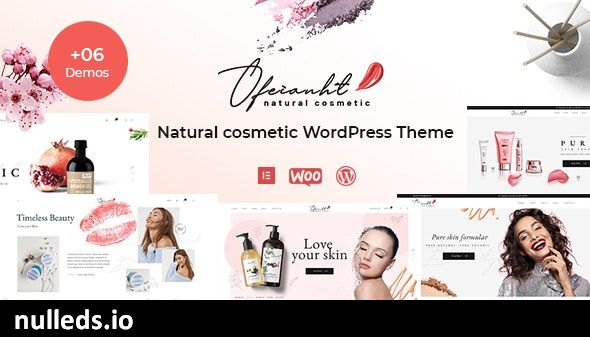 Ofeianht - Natural Cosmetics WordPress Theme