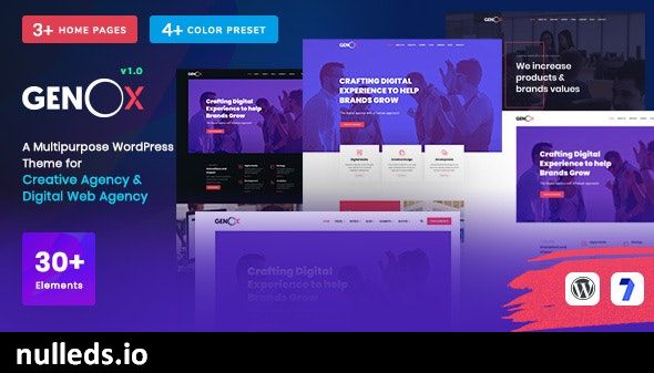 Genox - Creative Gutenberg WordPress Theme