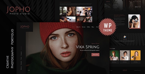 Jopho – Creative Photography WordPress Theme