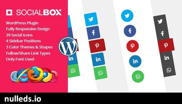 SocialBox - Social Sidebar WordPress Plugin