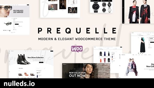 Prequelle - Elegant and Modern WooCommerce Theme