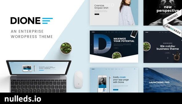 Dione - Business Agency Enterprise WordPress Theme