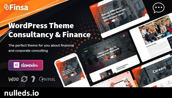 Finsa - Consulting & Agency WordPress Theme