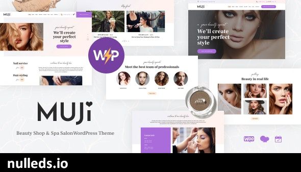 Muji | Beauty Shop & Spa Salon WordPress Theme