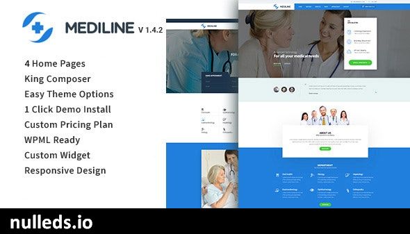 Mediline - Medical & Health WordPress Theme