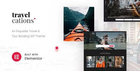 Travelcations - Advanced Tour Elementor Theme