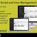 PHP Login & User Management with message center