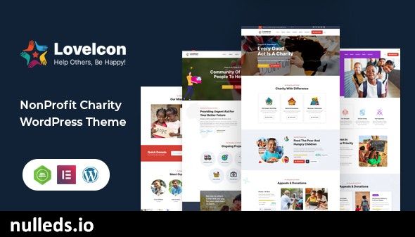 LoveIcon – Nonprofit Charity Theme