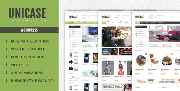 v1.6.10 Unicase - Electronics Store WooCommerce Theme