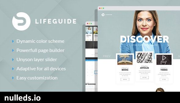 LifeGuide - Public Speaker & Life Coach WordPress theme