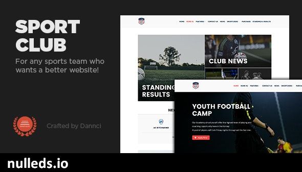 Sport Club - A  WP Theme For Your Small, Local Team