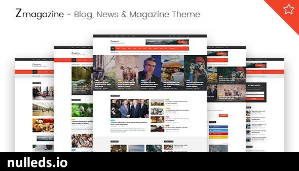 Zmagazine - Blog, News & Magazine Theme