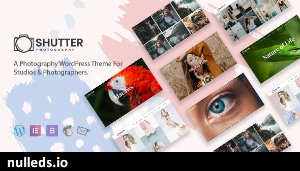 Shutter - Photography WordPress Theme