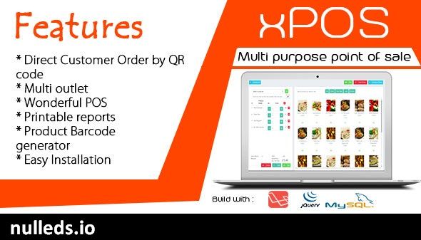 xPOS - Multi purpose Point of Sale in PHP