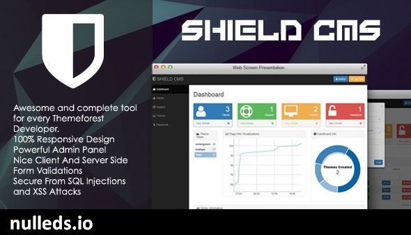 SHIELD - Freelancer Content Management System