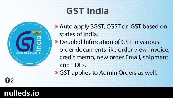 Magento 2 Indian GST