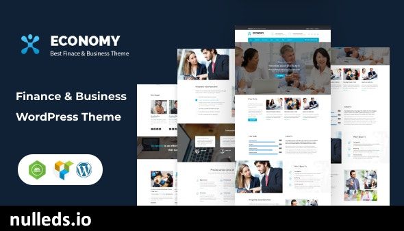 Economy - Finance & Business WordPress Theme