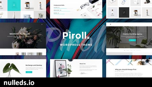 Piroll - Portfolio WordPress Theme