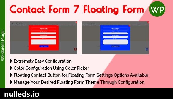 Contact Form 7 Floating Form - for Specific Post or Page or Full Website Content