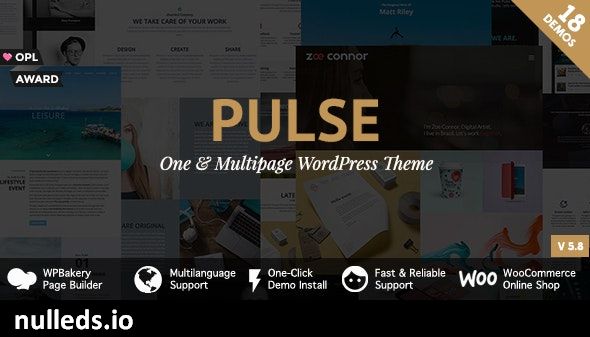 Pulse - Premier WordPress Theme