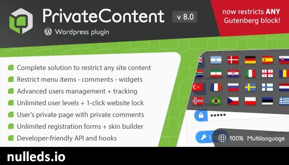 PrivateContent - Multilevel Content Plugin