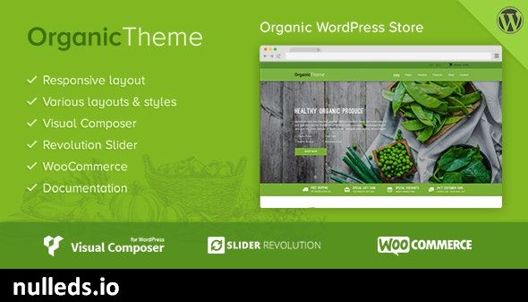 Organic | Farm & Food WordPress Theme