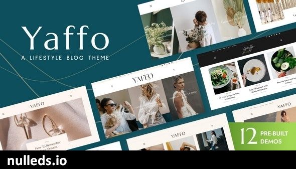 Yaffo - A Lifestyle Personal Blog WordPress Theme