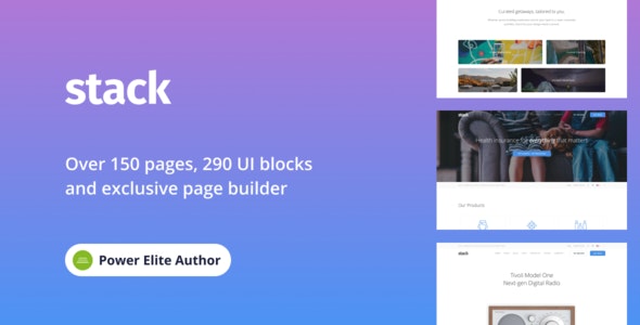 Stack - Multi-Purpose WordPress Theme with Variant Page Builder & Visual Composer