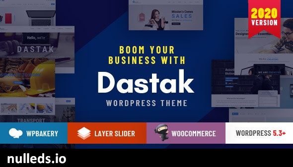 Dastak - A Multipurpose Responsive Theme