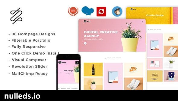 Zien - Portfolio WordPress Theme