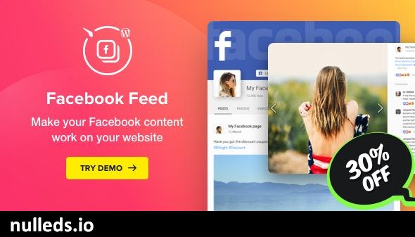 Facebook Feed – WordPress Facebook Plugin