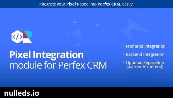 Pixel module for Perfex CRM