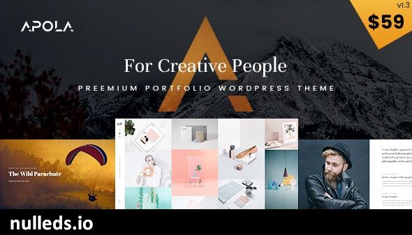 Apola - Photography Portfolio WordPress Theme