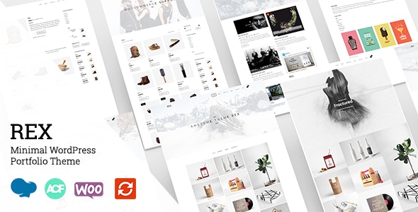 Rex - Minimal WordPress Portfolio Theme