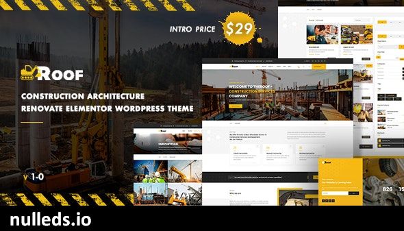 TheRoof – Construction And Architecture WordPress Theme