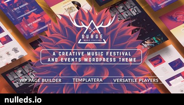 Surge - Music Festival & Event Theme