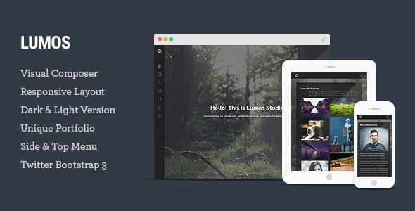 Lumos – Multipurpose Single/Multi-page WP Theme