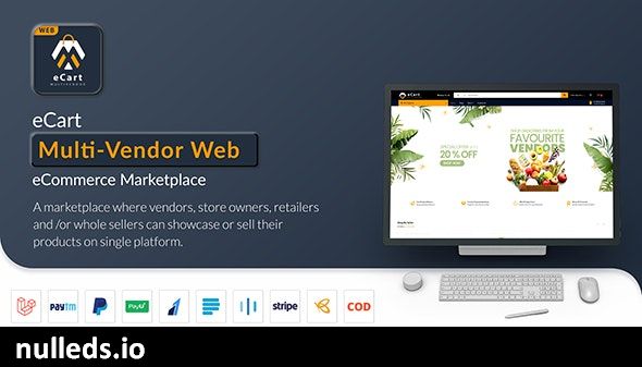 eCart Web - Multi Vendor eCommerce Marketplace