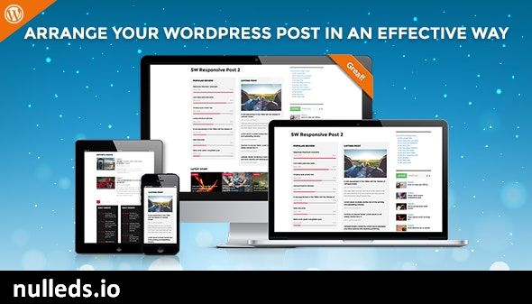 Responsive Post 2 - Responsive WordPress Plugin