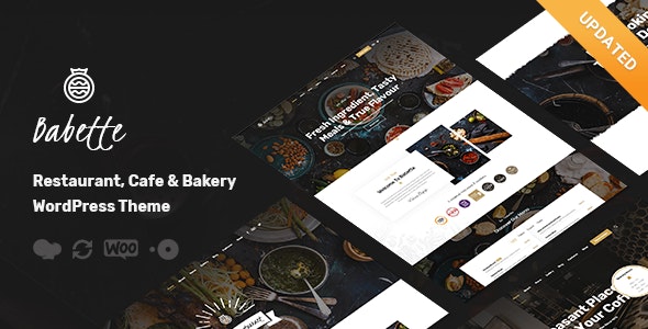 Babette - Restaurant & Cafe WordPress Theme