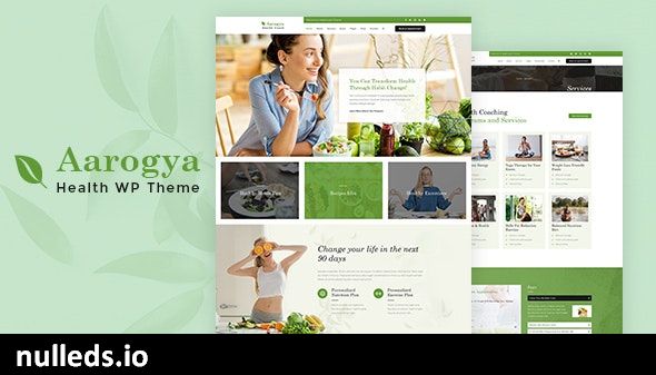 Aarogya | Dietitian WordPress Theme