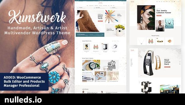 Kunstwerk - Handycraft Marketplace WordPress Theme