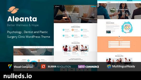 Aleanta - Psychology Consulting Theme