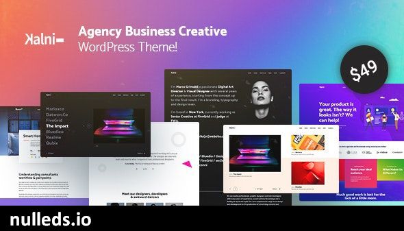 Kalni - Agency Business Creative WordPress Theme