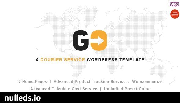 GO Courier– Delivery Transport WordPress Theme