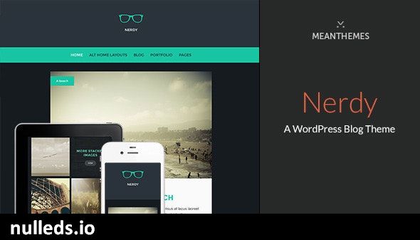 Nerdy: A WordPress Blog Theme